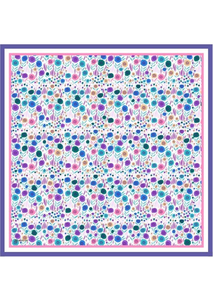 Aden Pilise Soft Eşarp Mor