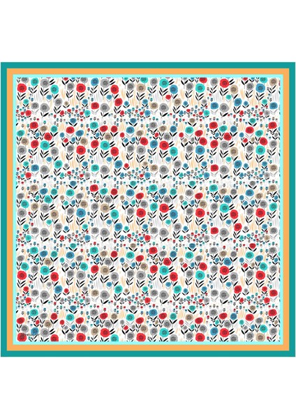 Aden Pilise Soft Eşarp Yeşil