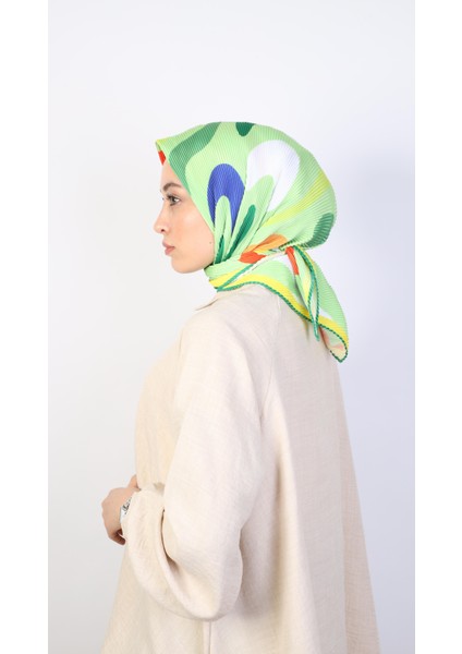 Aldina Pilise Twill Eşarp Yeşil modelleri