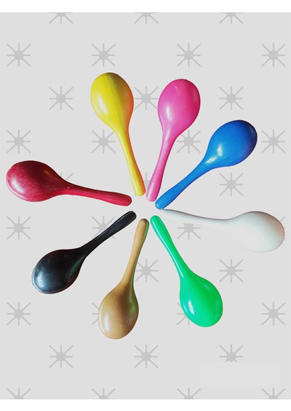 Plastik Marakas 2'li Set