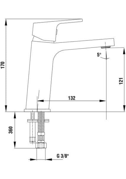Tiera Lavabo Bataryası Krom 102108989 fiyatları