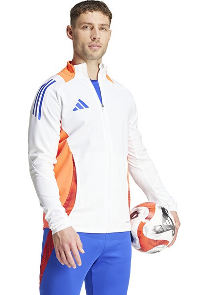 Adidas TIRO24 C Tr Jkt Erkek Futbol Antrenman Ceketi JF4196 Beyaz