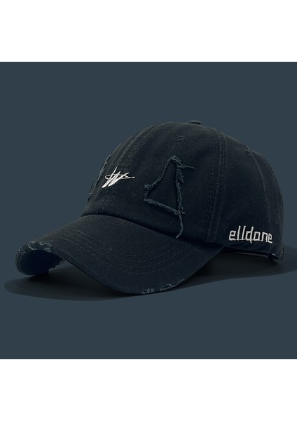 Mektup Nakışı Yeni Stil Delikli Şapka Çok Yönlü Moda Kap (Yurt Dışından)