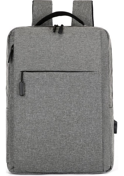 Iş Rahat Bilgisayar Çantası Sırt Çantası Iş Bilgisayar Çantası Erkek USB Darı Sırt Çantası Erkek Sırt Çantası (Yurt Dışından)
