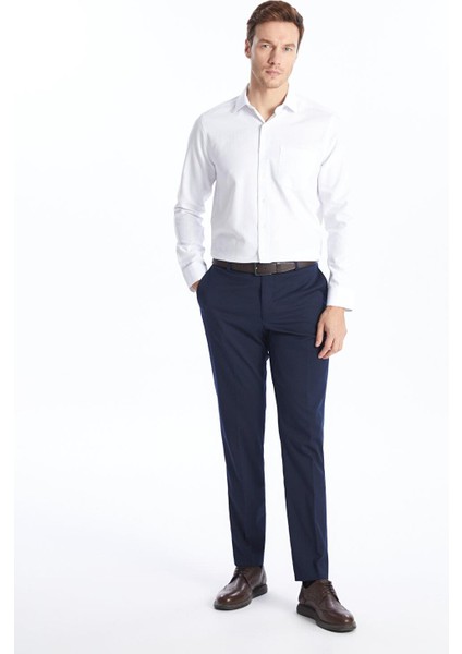 Lcwaıkıkı Formal Regular Fit Uzun Kollu Armürlü Erkek Gömlek