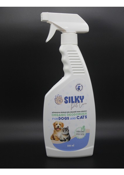 Sılky - Köpekler Için Organik Koku Giderici Spreyi ( 500ml ) ;