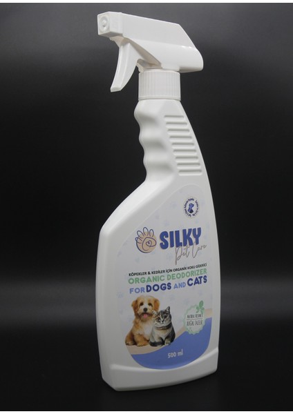 Sılky - Köpekler Için Organik Koku Giderici Spreyi ( 500ml ) ;