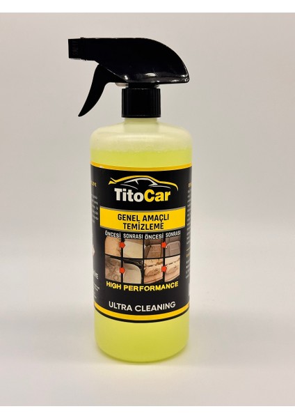 TitoCar Genel Amaçlı Temizleme (Detay İlacı) Sıvısı 750 ml