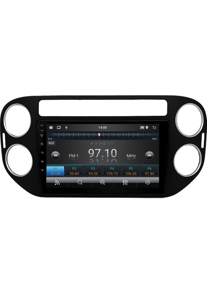 Volkswagen Tiguan (2008-2016) Android 14 Multimedya Carplay 10 Inch 8 GB Ram - 128 GB Hafıza CRV-4581XAA fırsatları