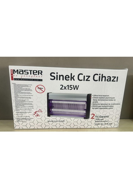 Master Yeni Nesi Sinek Öldürücü 2X15W