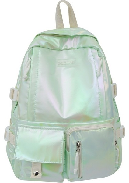 Su Geçirmez Büyük Kapasiteli Orta Okul Çantası Serin Lise Öğrenci Sırt Çantası Seyahat Çantası (Yurt Dışından)