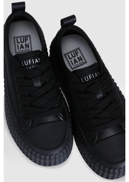 Diana Siyah Kadın Deri Sneaker Ayakkabı 121230013