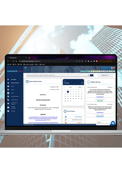 Mevbank Neo Tüm Mevzuat ve İçtihat Programı