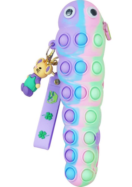 Çok Fonksiyonlu Kemirgen Pioneer Caterpillar Silikon Kırtasiye Kutusu (Yurt Dışından)