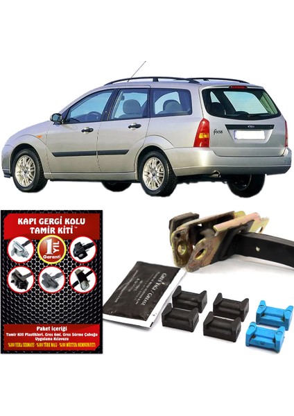 Ford Focus Kapı Gergi (Limitör) Tamir Kiti 2 Kapı Set 1998-2004
