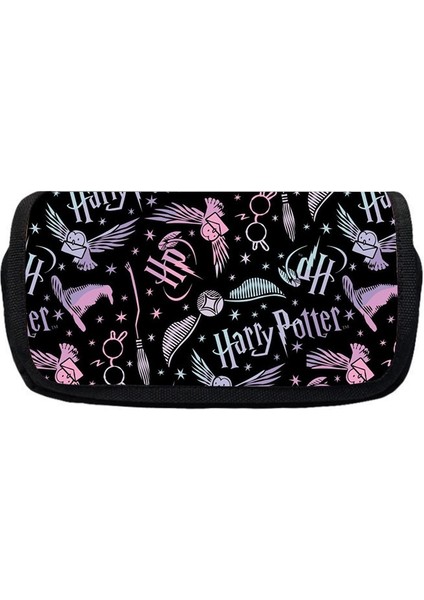Harry Potter Çift Katmanlı Kalem Kutusu Karikatür Sevimli Çocuk Kalem Kutusu (Yurt Dışından)