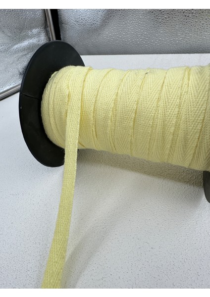 1 cm Balıksırtı Şerit-Sarı-5 Metre