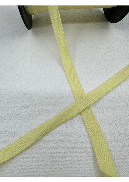 1 cm Balıksırtı Şerit-Sarı-5 Metre fiyatları