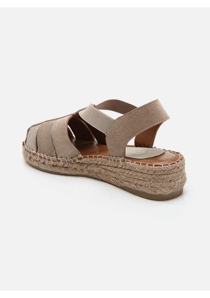 Su Espadril Delizi Kum Kadın Espadril Sandalet