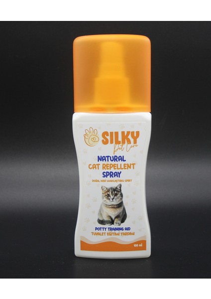 Sılky - Kedi Tuvalet Eğitim Spreyi ( 100ml )