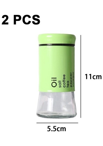 2 Adet Mutfak Cam Baharat Şişesi ve Yağmurlama Şişesi (Yurt Dışından)