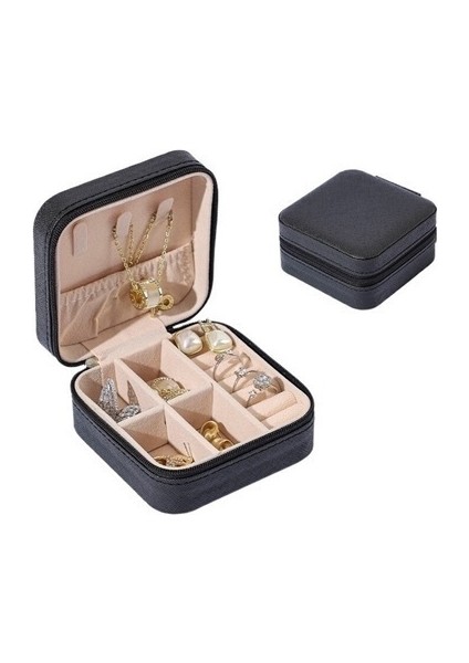 Küpeler, Kolyeler, Yüzükler, Mücevher Saklama, Taşınabilir Mücevher Kutusu, Mücevher Saklama Kutusu, Ambalaj Kutusu, Mücevher Kutusu (Yurt Dışından)