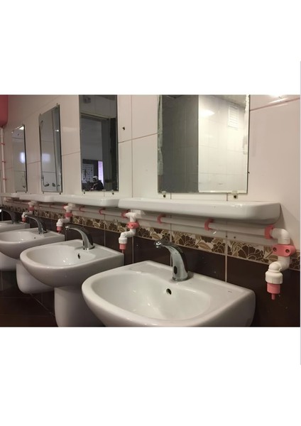 10 Lt Alttan Basmalı 4 Musluklu Merkezi Sistem Depolu Sıvı Sabunluk fiyatları