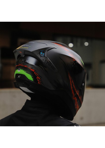 Y.100R Nıght Rıder Mat Tıtanıum Kask modelleri