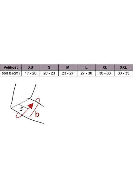 Ortho 1500 Df Dirsek Bandajı Tip 01, M - L