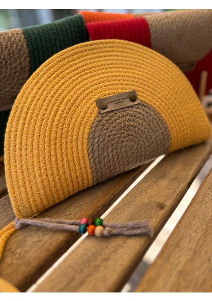 Bella Yarım Ay D Clutch Portföy Çanta,abiye Çanta, Hediyelik