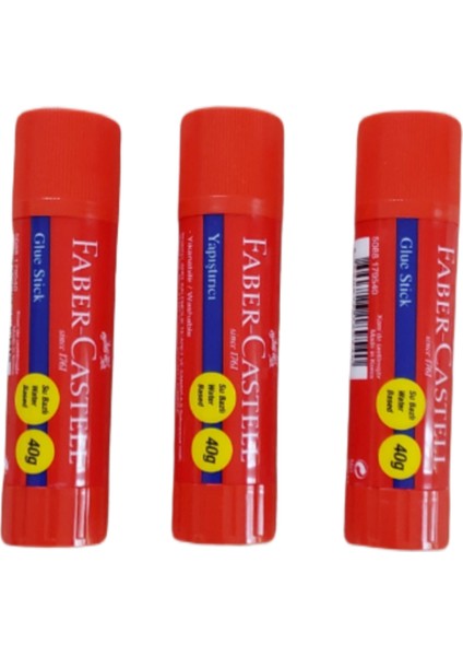 Glue Stick Su Bazlı Yapıştırıcı 40 gr (3 Adet)