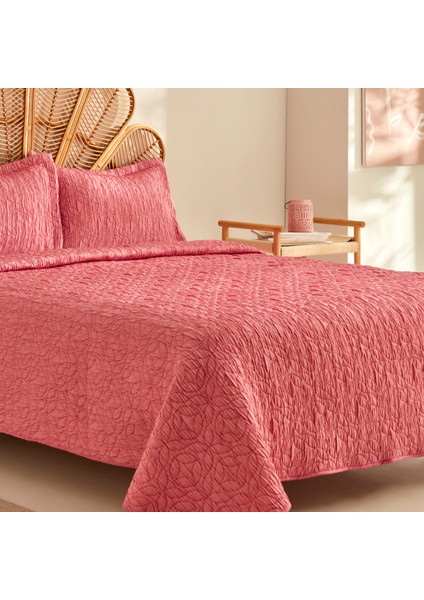 Rody Çift Kişilik Yatak Örtüsü Fuşya indirimleri