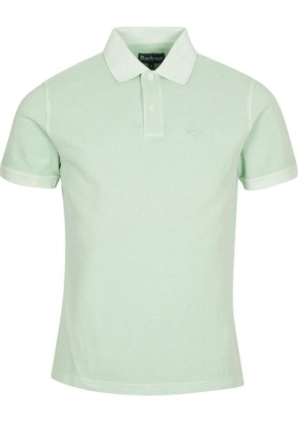 Washed Sports Polo Yaka GN45 Dusty Mint