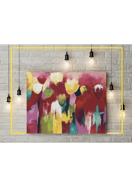 Kanvas Tablo - Kırmızı Laleler
