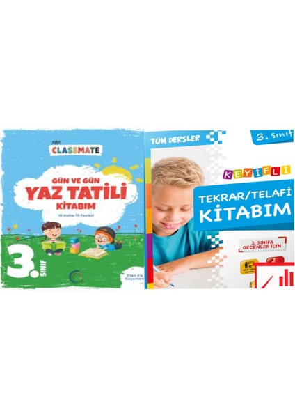 3. Sınıf Gün ve Gün Yaz Tatili Kitabım ve Tekrar Telafi Kitabım