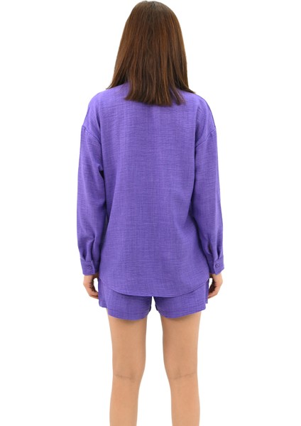 Kadın Uzun Kollu Gömlek Yaka Ikili Takım 4096-25 fırsatları