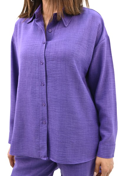 Kadın Uzun Kollu Gömlek Yaka Ikili Takım 4096-25 indirimleri