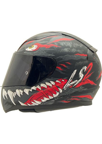 Rapid 2 Race Kaiju Tam Yüz Motosiklet Kaskı – ECE 22.06 Onaylı, Polikarbonat, Mikrometrik Bağlantı, Şehir İçi ve Uzun Yol Kullanımına Uygun fiyatları