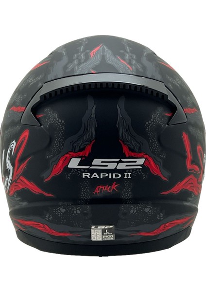 Rapid 2 Race Kaiju Tam Yüz Motosiklet Kaskı – ECE 22.06 Onaylı, Polikarbonat, Mikrometrik Bağlantı, Şehir İçi ve Uzun Yol Kullanımına Uygun fırsatları