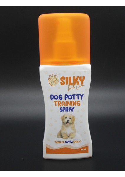 Sılky - Köpekler için Uzaklaştırıcı ve Tuvalet Eğitim Desteği Spreyi - 100ml