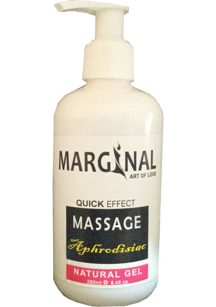 250 ml Natural Massage Gel Aphrodisia / Marginal Kokusuz Naturel 250 ml Büyük Boy Bay Bayan Ero.tik Afr_odizyak Masaj Yağı