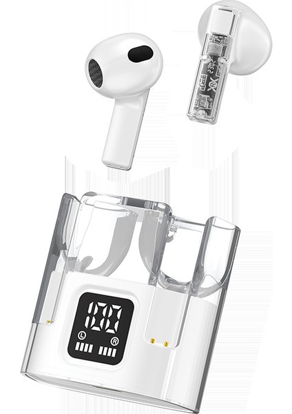 Yeni Gerçek Kablosuz Bluetooth Kulaklık Kulak Içi 5,3 Çekirdekli Oyun Gürültüsünü Azaltan Yüksek Kalite (Yurt Dışından)