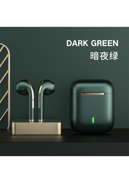 Yeni Özel Model J18 Kulaklık Gerçek Kablosuz Tws Bluetooth Kulaklık Kulak Içi Stereo Sıcak Model Uzun Pil Ömrü 5.3 (Yurt Dışından)