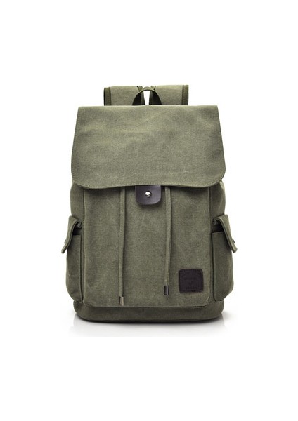 Moda Trendy Sırt Çantası Unisex Rahat Kanvas Seyahat Sırt Çantası Lise Üniversite Öğrencisi Okul Çantası FM9116 (Yurt Dışından)