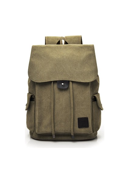 Moda Trendy Sırt Çantası Unisex Rahat Kanvas Seyahat Sırt Çantası Lise Üniversite Öğrencisi Okul Çantası FM9116 (Yurt Dışından)