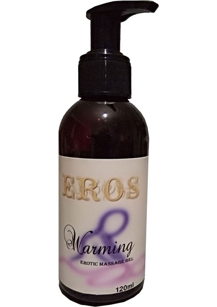 Msgo - Eros Warming Massage 120 ml Oil / Isıtıcılı Erottic Masaj Yağı 120 ml Büyük - Bay Bayan Kullanım