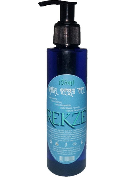 Lbr Gel Relax 125 ml Lubricant / Rekze Büyük Boy 125 ml Ölçek Bay Bayan Kullanım Krem Ero.tik An'al Rahat'latıcı Kay'dırıcı