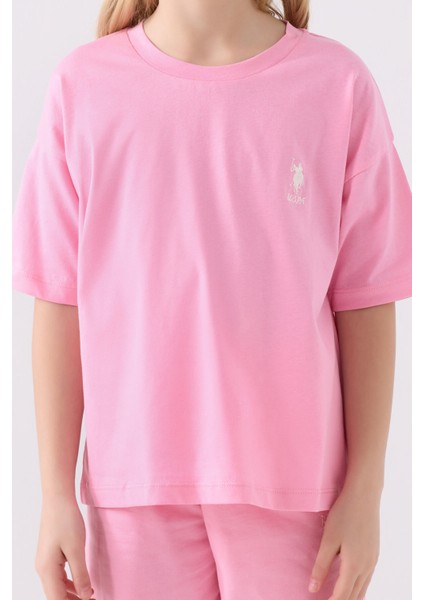 Kız Çocuk Pembe Bermuda Takım fırsatları