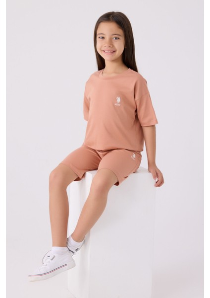 Kız Çocuk Deve Tüyü Bermuda Takım modelleri