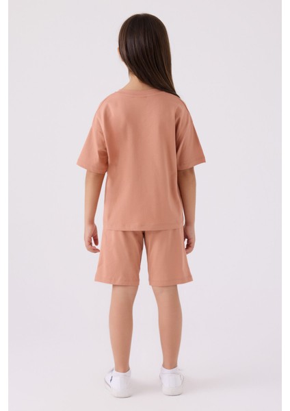 Kız Çocuk Deve Tüyü Bermuda Takım indirimleri